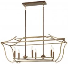 Minka N6556-690 - MAGNOLIA MANOR - 6 LIGHT ISLAND