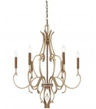Minka N6557-690 - MAGNOLIA MANOR - 6 LIGHT CHANDELIER
