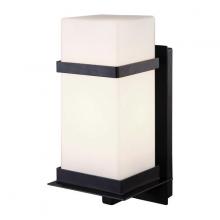 Canarm IOL220BK - Havana, IOL220BK -EOL-, 1 Bulb Outdoor Uplight, Flat Opal Glass, 100W Type A