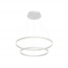 Kuzco Lighting CH87832-WH-UNV-010 - Cerchio 32-in White LED Chandeliers