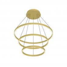 Kuzco Lighting CH87932-BG - Cerchio 32-in Brushed Gold LED Chandeliers