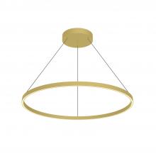 Kuzco Lighting PD87136-BG-UNV-010 - Cerchio 36-in Brushed Gold LED Pendant