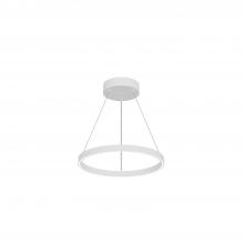 Kuzco Lighting PD87718-WH-UNV-010 - Cerchio 18-in White LED Pendant