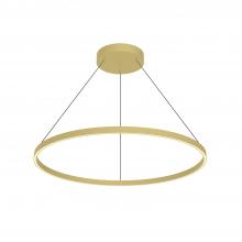 Kuzco Lighting PD87736-BG - Cerchio 36-in Brushed Gold LED Pendant