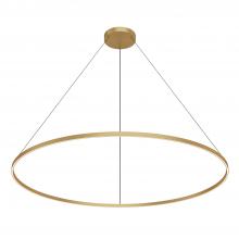 Kuzco Lighting PD87772-BG-UNV-010 - Cerchio 72-in Brushed Gold LED Pendant