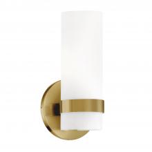 Kuzco Lighting WS9809-BG - Milano 9-in Brushed Gold LED Wall Sconce