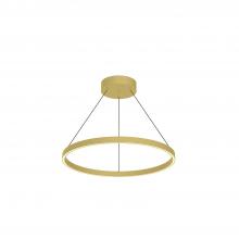 Kuzco Lighting PD87124-BG-UNV-010 - Cerchio 24-in Brushed Gold LED Pendant