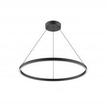Kuzco Lighting PD87132-BK-UNV-010 - Cerchio 32-in Black LED Pendant