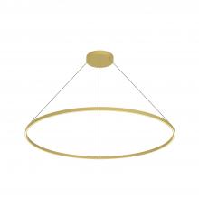 Kuzco Lighting PD87160-BG-UNV-010 - Cerchio 60-in Brushed Gold LED Pendant