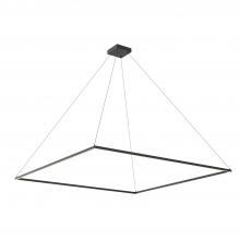 Kuzco Lighting PD88172-BK-UNV-010 - Piazza 72-in Black LED Pendant