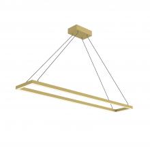 Kuzco Lighting PD88548-BG-UNV-010 - Piazza 48-in Brushed Gold LED Pendant