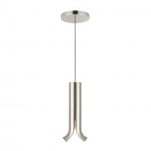 Kuzco Lighting PD89709-PN - Husk 9-in Polished Nickel LED Pendant
