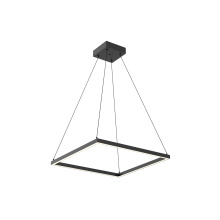 Kuzco Lighting PD88124-BK-UNV-010 - Piazza 24-in Black LED Pendant