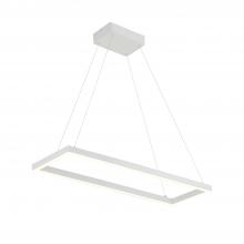 Kuzco Lighting PD88530-WH-UNV-010 - Piazza 30-in White LED Pendant