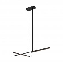 Kuzco Lighting LP28748-BK-UNV - Shift 48-in Black LED Linear Pendant