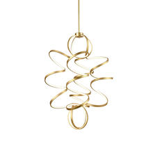 Kuzco Lighting CH93941-AN - Synergy 41-in Antique Brass LED Chandeliers
