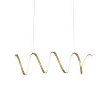 Kuzco Lighting LP93742-AN - Synergy 42-in Antique Brass LED Linear Pendant