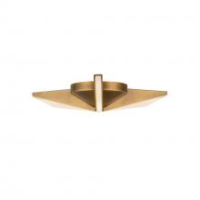 Kuzco Lighting FM64215-VB - Tachi 15-in Vintage Brass LED Flush Mount