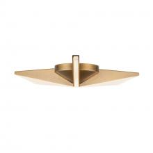 Kuzco Lighting FM64218-VB - Tachi 18-in Vintage Brass LED Flush Mount