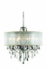 Elegant 2016D24DB+SH/SA - St. Francis 6 light Dark Bronze Chandelier