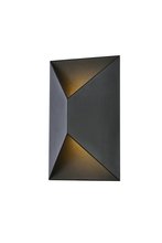 Elegant LDOD4022BK - Raine Integrated LED Wall Sconce in Black