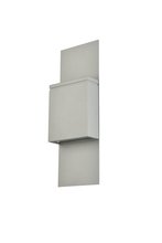 Elegant LDOD4024S - Raine Integrated LED wall sconce in silver