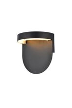 Elegant LDOD4031BK - Raine Integrated LED Wall Sconce in Black