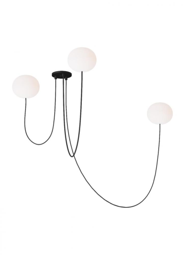 Helium Small 3 Light Chandelier