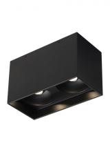 Visual Comfort 700FMEXOD630BW-LED930 - Exo 6 Dual Flush Mount