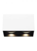 Visual Comfort 700FMEXOD620WB-LED927 - Exo 6 Dual Flush Mount
