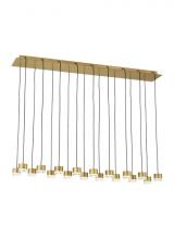 Visual Comfort 700TRSPGBL18TNB-LED930277 - Gable 18 Light Chandelier