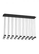 Visual Comfort 700TRSPGBL27TB-LED930120 - Gable 27 Light Chandelier