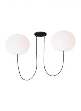 Visual Comfort PBCH36627OPB - Helium Large 2 Light Chandelier