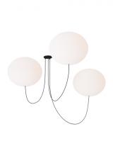 Visual Comfort PBCH37127OPB - Helium X-Large 3 Light Chandelier