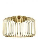 Visual Comfort 700FMKAI15BR-LED930 - Kai 15 Flush Mount