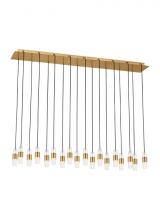 Visual Comfort SLCH38627NB-277 - Lassell Short 18 Light Chandelier