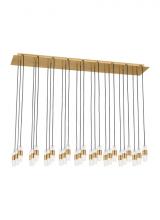 Visual Comfort SLCH38727NB - Lassell Short 27 Light Chandelier