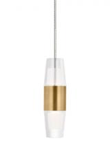 Visual Comfort SLPD395FJ27NB - Lassell Short Mini Pendant