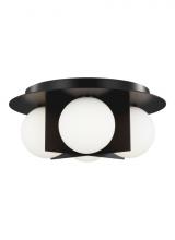 Visual Comfort 700FMOBLR - Orbel Flush Mount