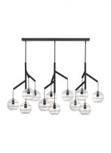 Visual Comfort 700SDNMPL3CB - Sedona Triple Chandelier