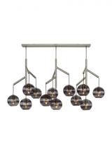 Visual Comfort 700SDNMPL3KB - Sedona Triple Chandelier