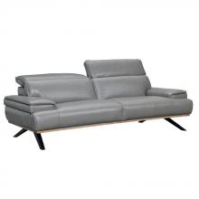 Furniture by PARK 33310A-3P2C - ATOLLO LEATHER SOFA