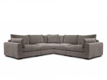 Furniture by PARK SECONZAPORC5PCN - SECTIONAL 5-PIECE IN PORCINI