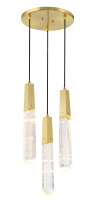 Minka P1284-859-L - DRIFTING DROPLETS - 3 LT LED PAN PENDANT