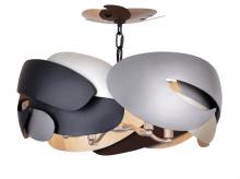 Minka P1333-780 - METALO MISTO - 4 LIGHTS SEMI FLUSH MOUNT