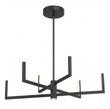 Minka P1476-66A-L - ARRTICULAR - 6 LIGHT LED CHANDELIER
