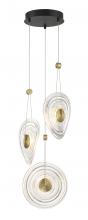 Minka P5601-884-L - Topknot - 3 Light LED Pendant