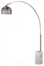 Minka P054-084 - GEORGE'S READING ROOM™ - 1 LIGHT ARC FLOOR LAMP MARBLE BASE