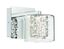 Minka P1471-077-L - WILD GEMS - 1 LIGHT LED BATH