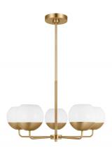 Visual Comfort 3168105-848 - Alvin Five Light Chandelier